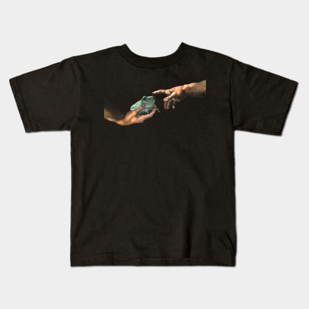 Creation of White Tree Frog Kids T-Shirt by FandomizedRose